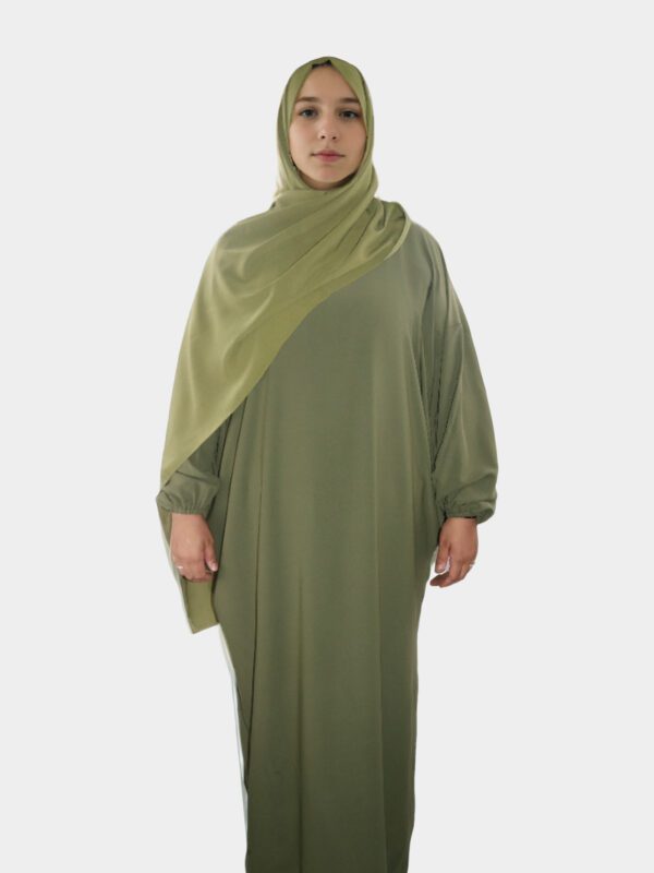 abaya green 1